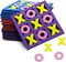4E's Novelty 48 Pack Tic Tac Toe Game Bulk - Valentines Gifts for Kids, Classroom Exchange Toys